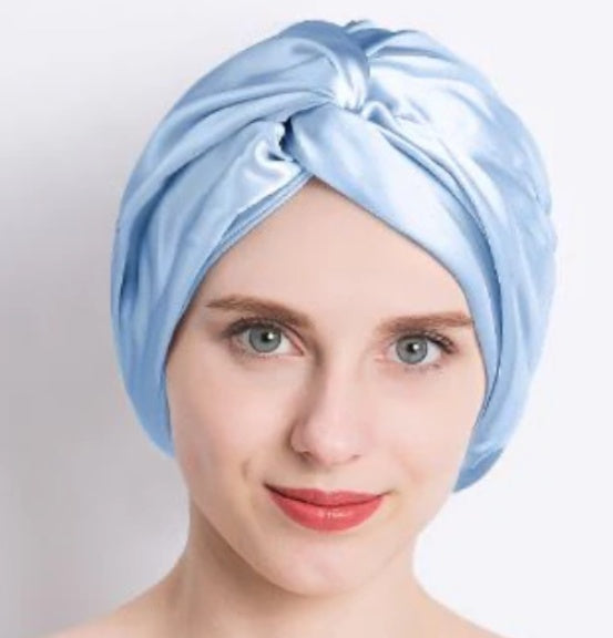 Alvora Silk Bonnet - 100% Pure Mulberry Silk - 6A Grade 22-Momme