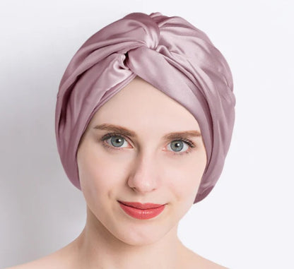 Alvora Silk Bonnet - 100% Pure Mulberry Silk - 6A Grade 22-Momme