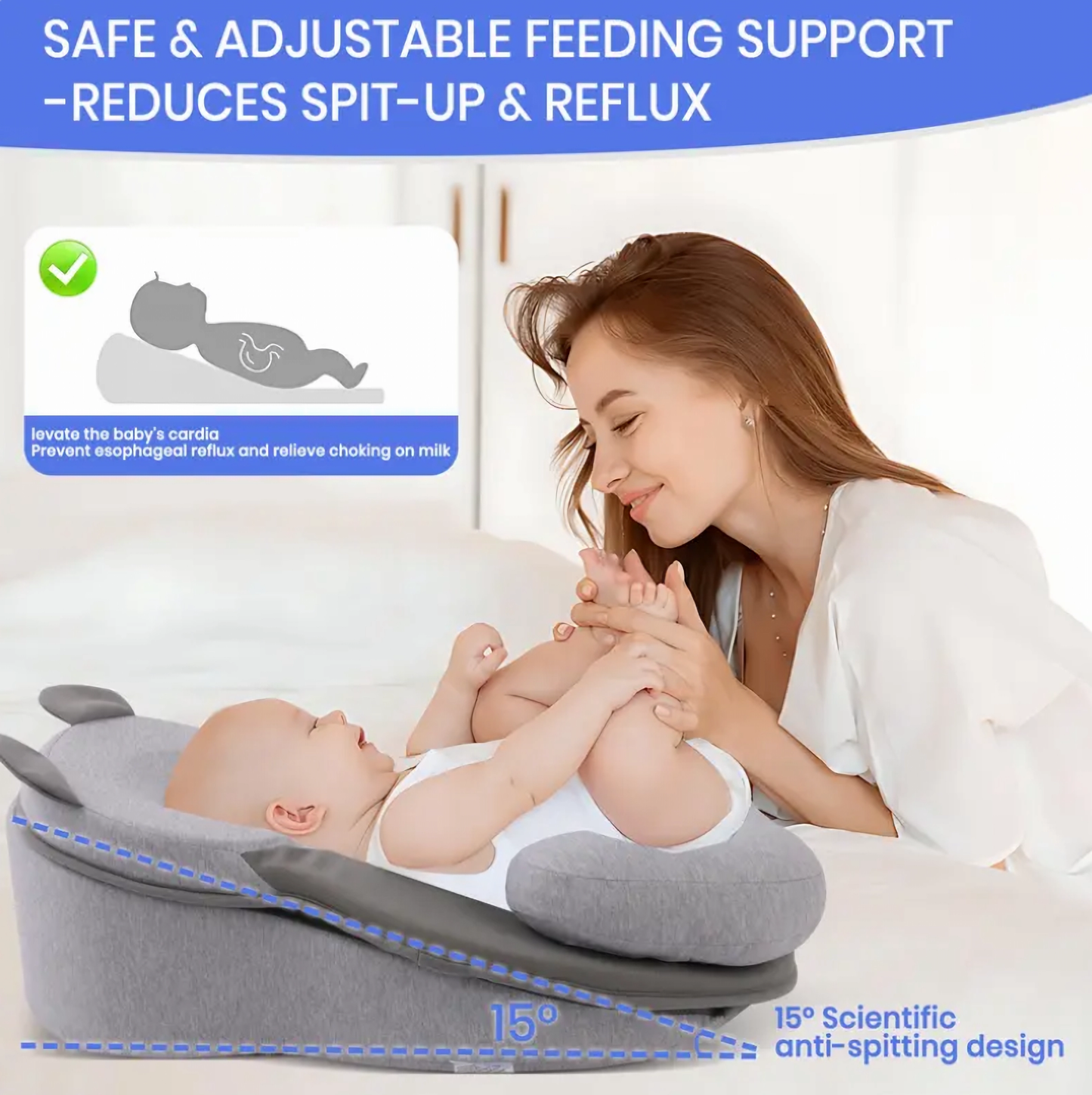 CalmCradle Reflux Support Pillow