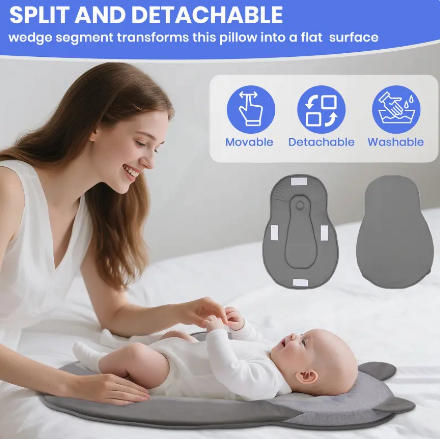 CalmCradle Reflux Support Pillow