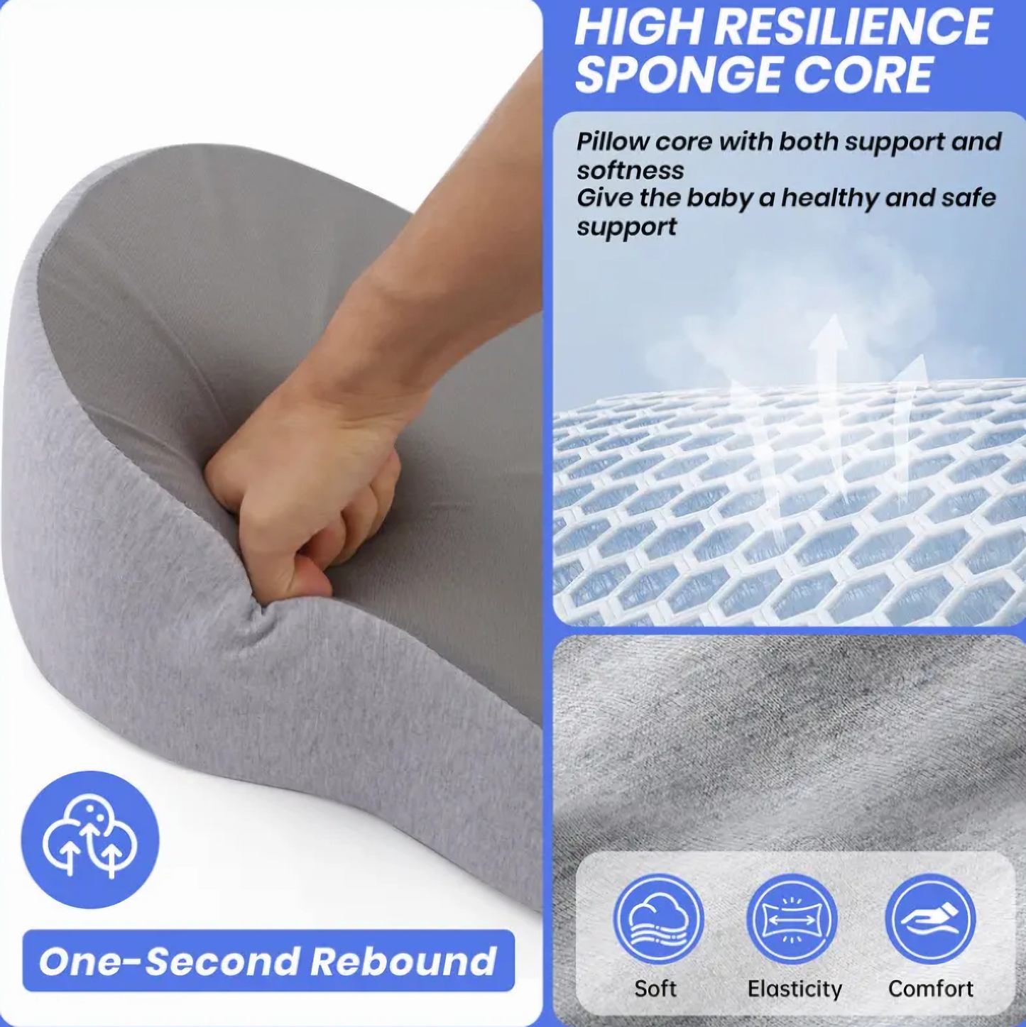 CalmCradle Reflux Support Pillow